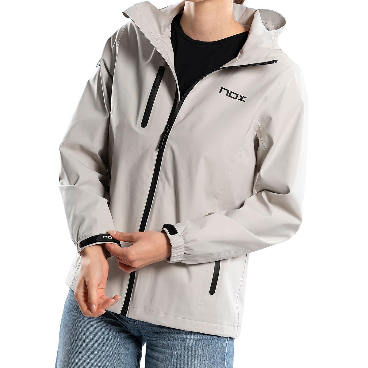 SOFTSHELL NOX TEAM MUJER GRIS