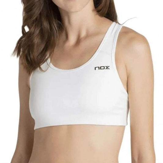 SUJETADOR DEPORTIVO NOX PRO MUJER BLANCO