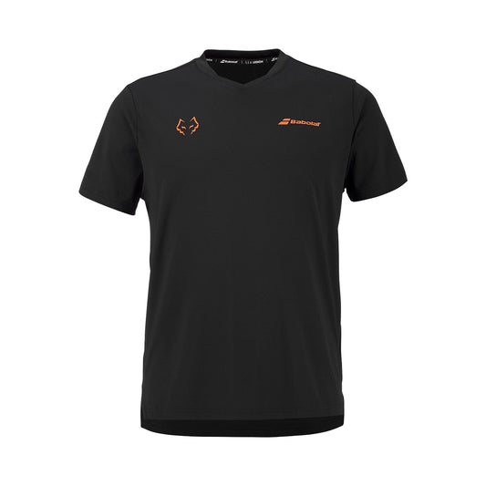 CAMISETA BABOLAT JUAN LEBRÓN NEGRO