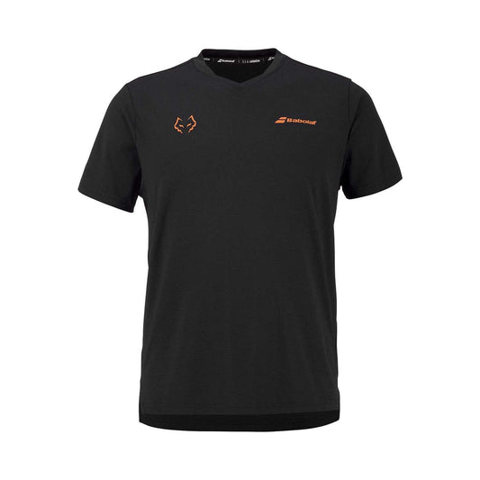 CAMISETA BABOLAT JUAN LEBRÓN NEGRO