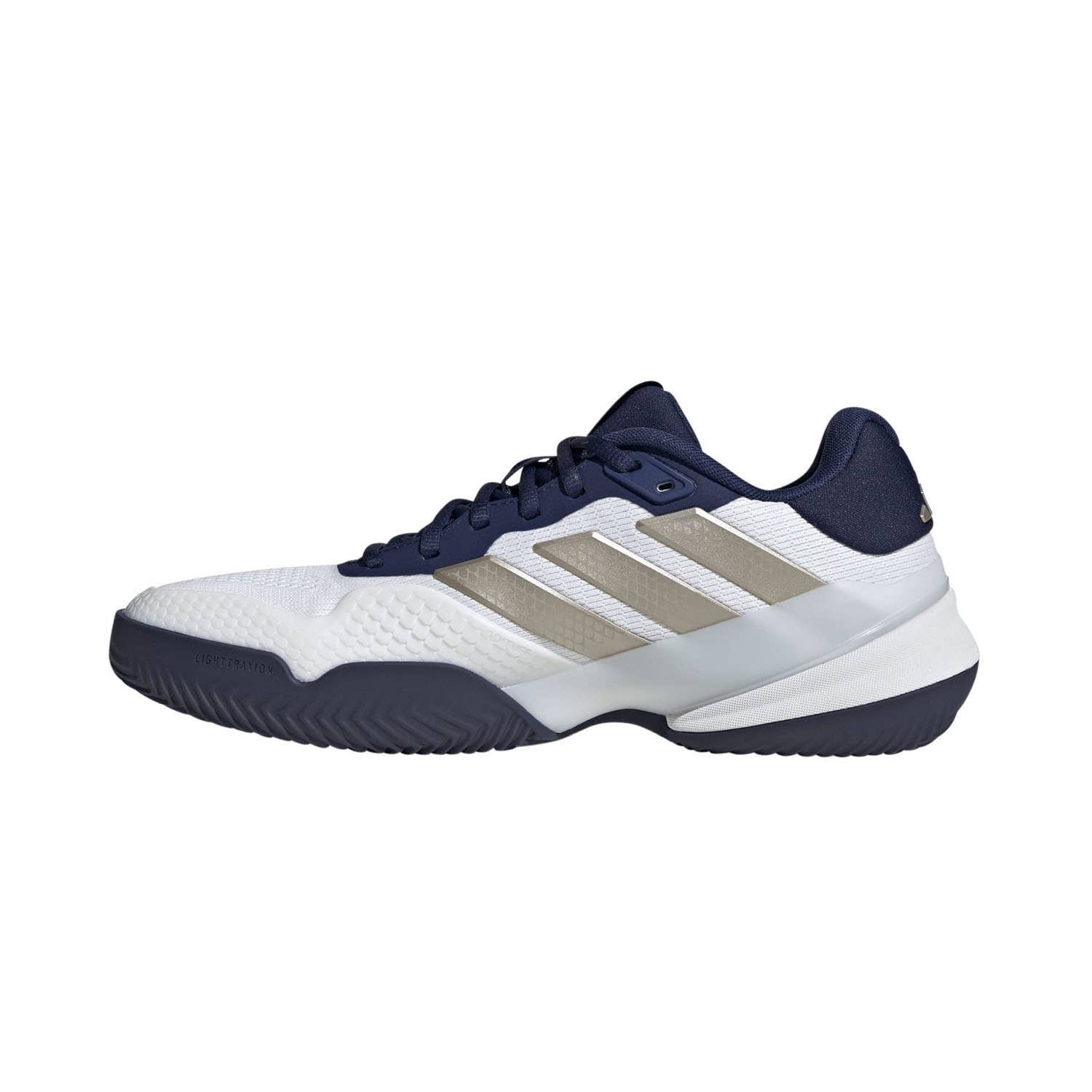 ADIDAS BARRICADE 14 CLAY BLANCO/AZUL OSCURO JS4113