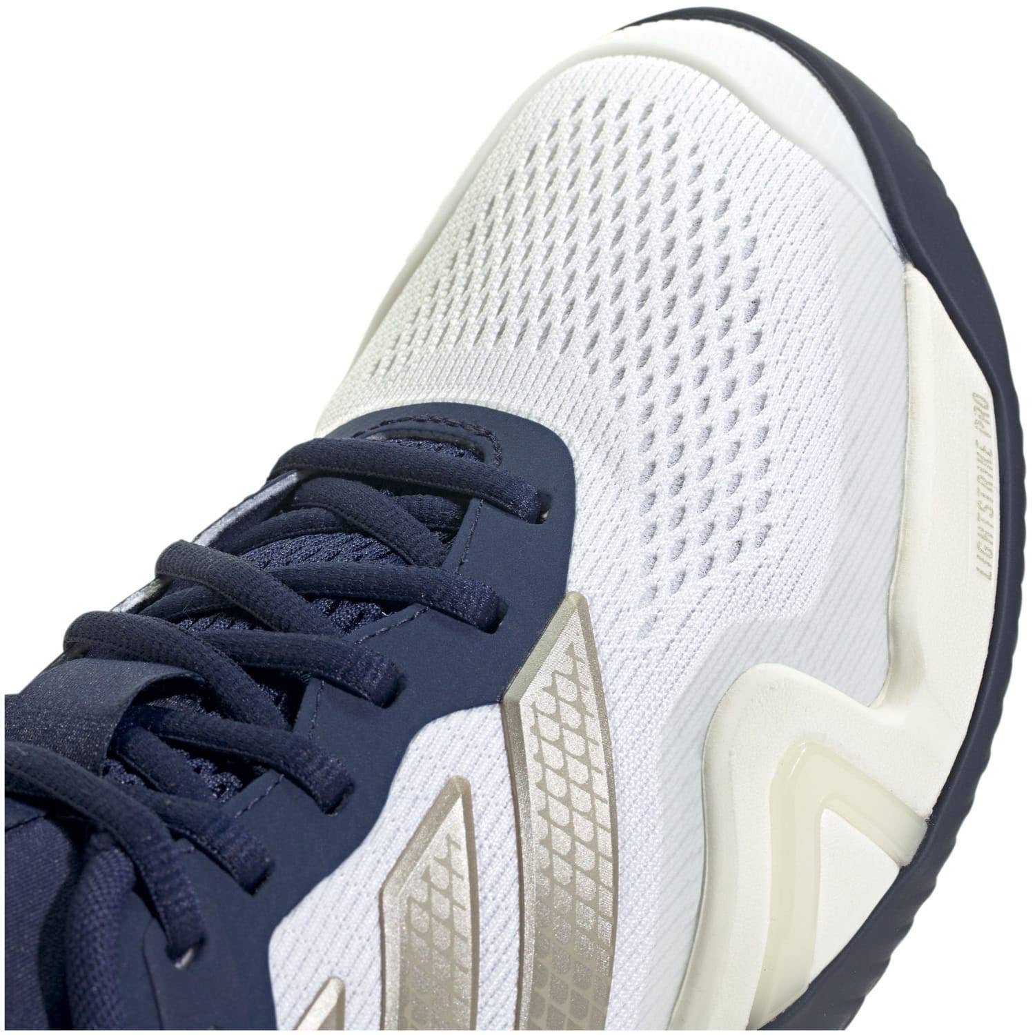 ADIDAS BARRICADE 14 CLAY BLANCO/AZUL OSCURO JS4113