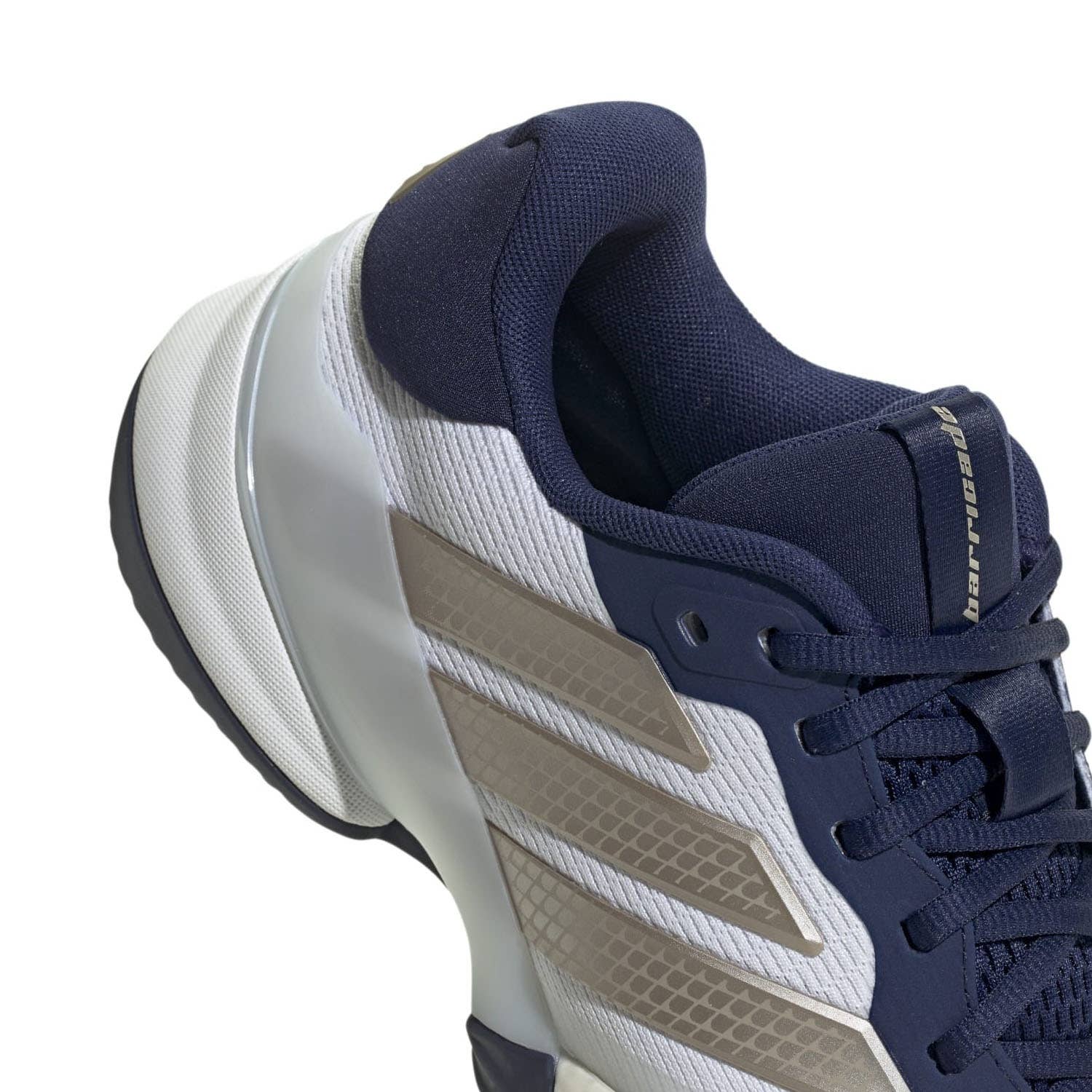 ADIDAS BARRICADE 14 CLAY BLANCO/AZUL OSCURO JS4113