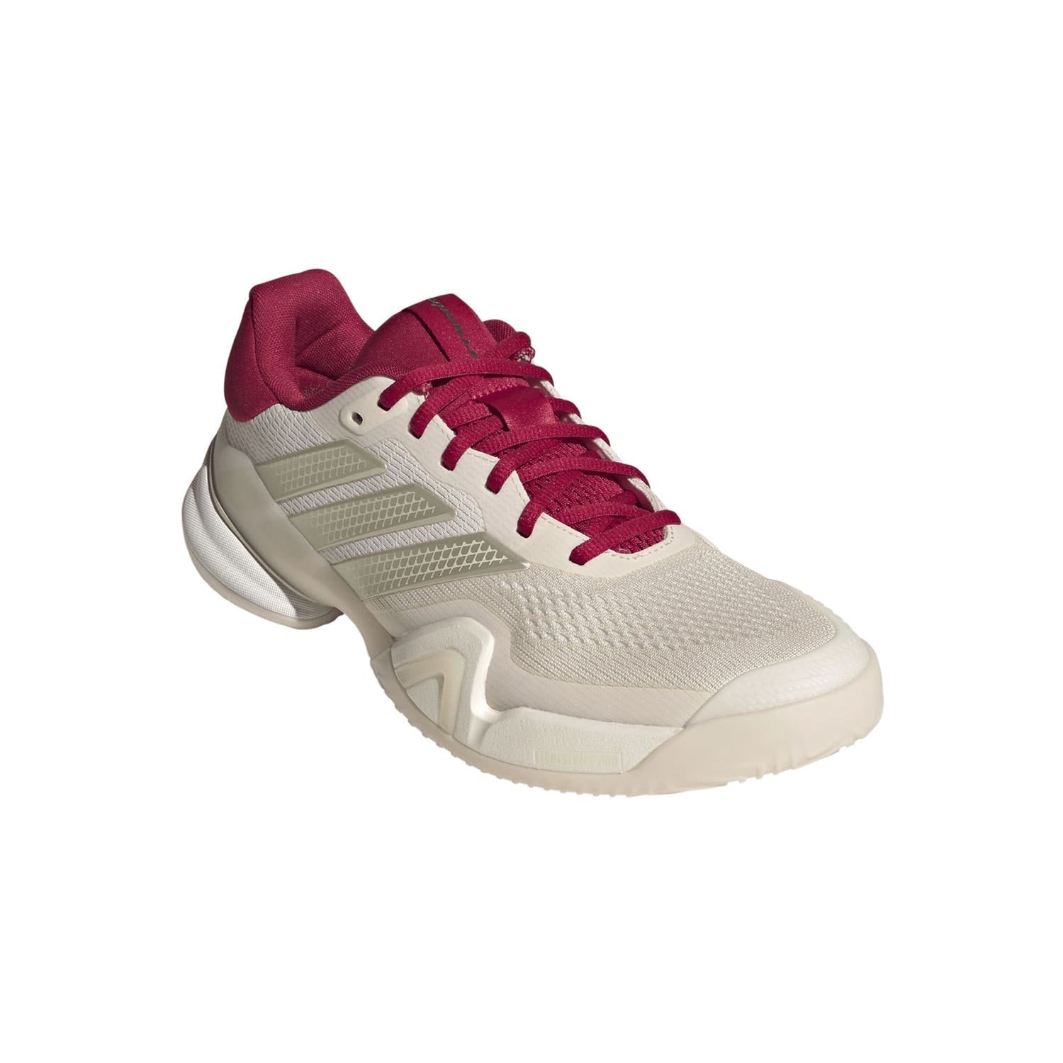 ADIDAS BARRICADE 14 BEIGE/ROJO JS2561