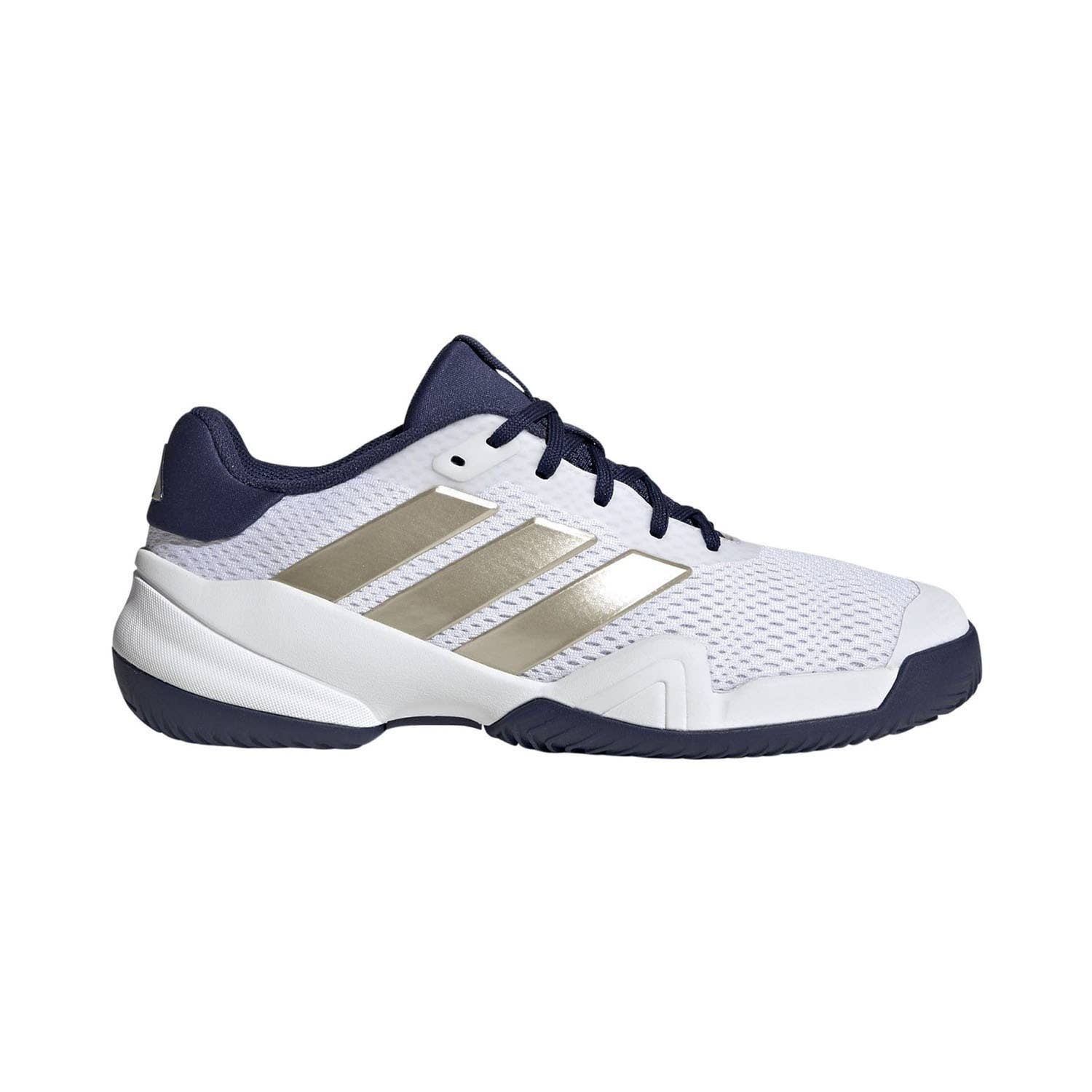 ADIDAS BARRICADE K BLANCO/MARINO JUNIOR JR4448