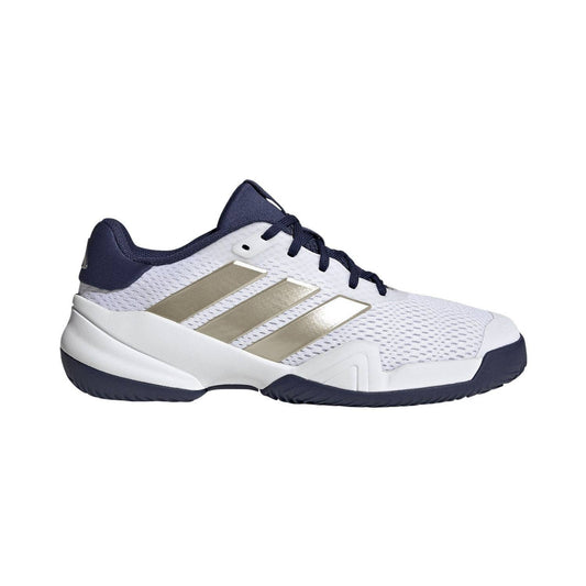 ADIDAS BARRICADE K BLANCO/MARINO JUNIOR JR4448