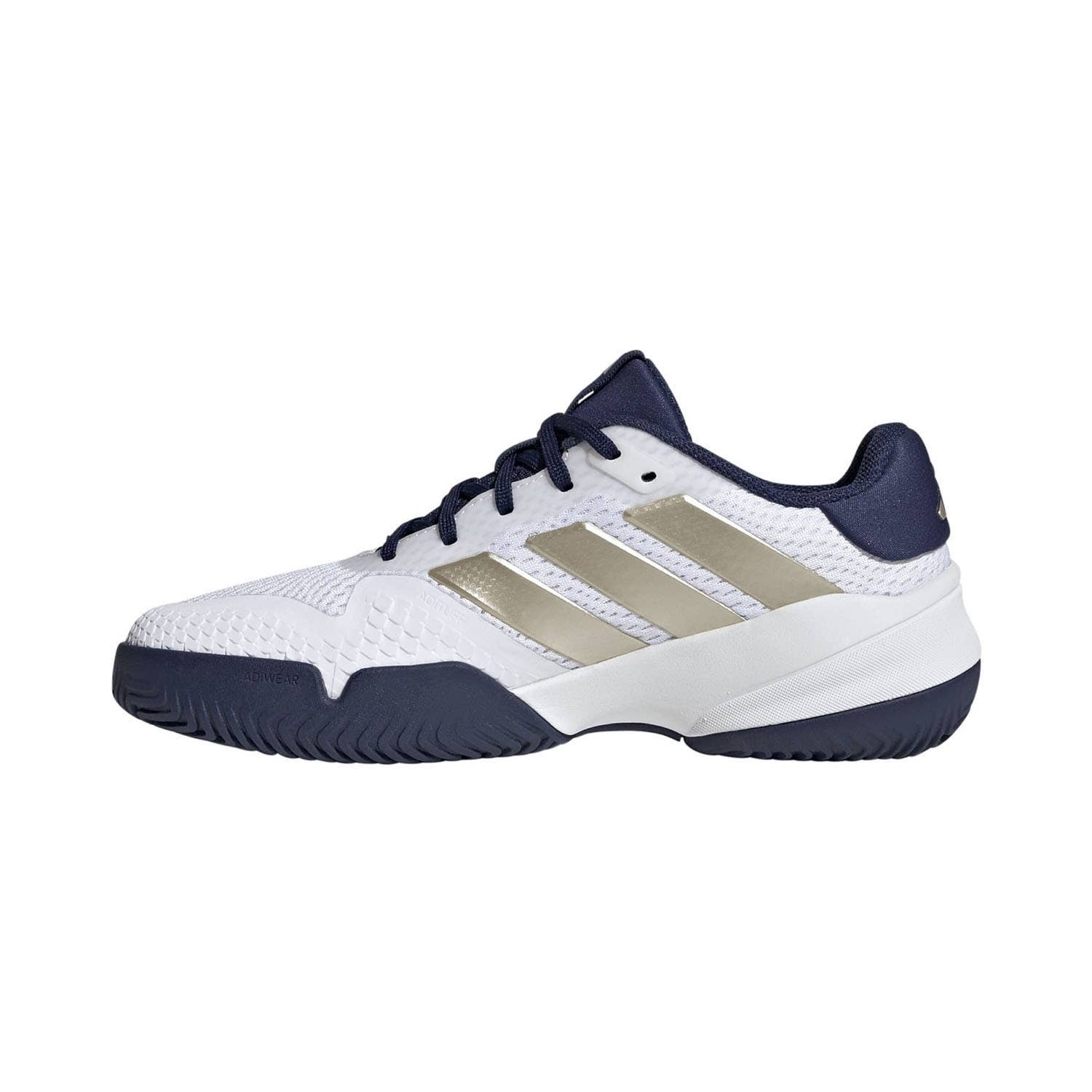 ADIDAS BARRICADE K BLANCO/MARINO JUNIOR JR4448