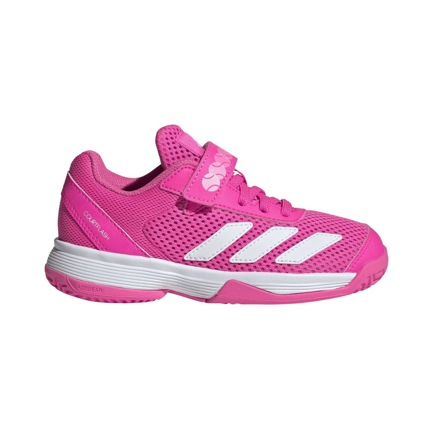 ADIDAS COURTFLASH CF CLAY ROSA JUNIOR JR4428