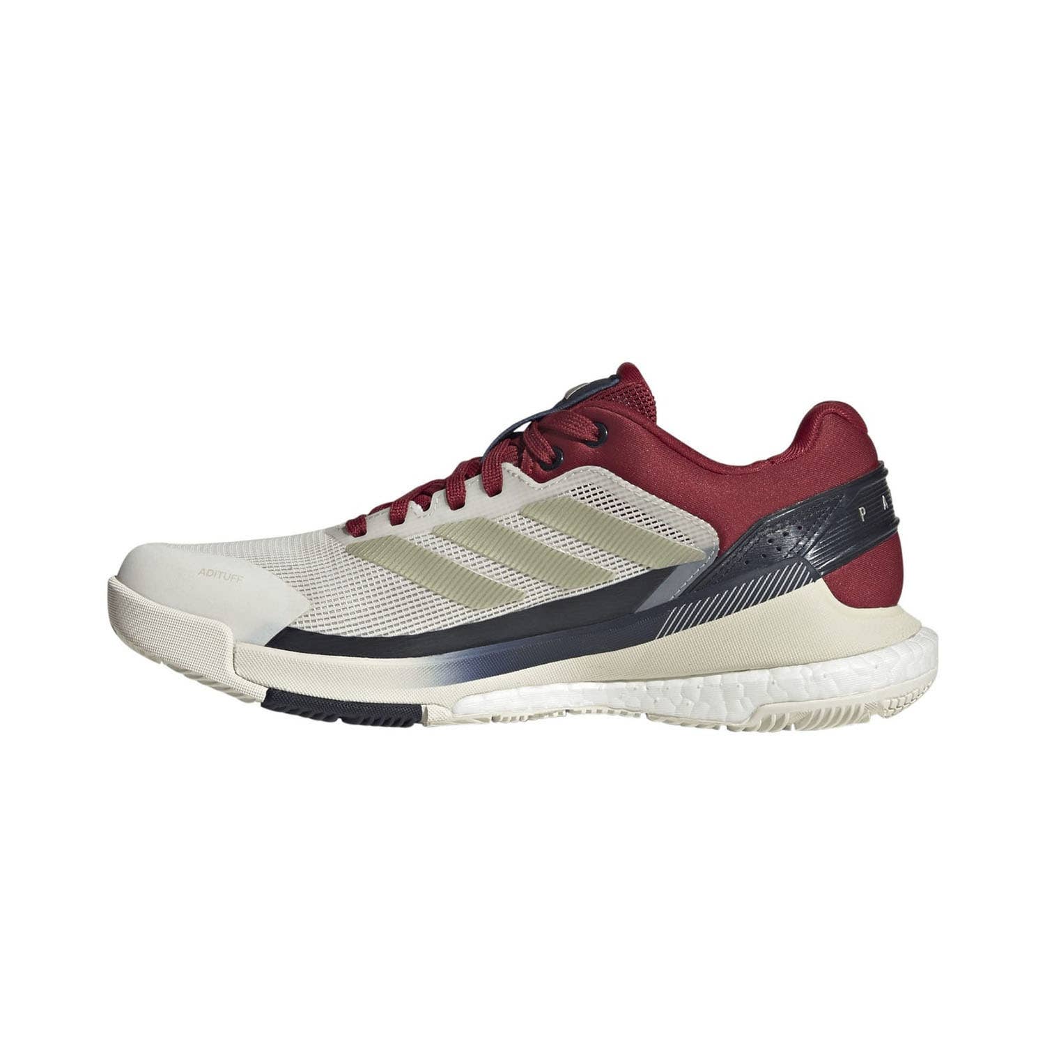 ADIDAS CRAZYQUICK BOOST PADEL BEIGE/ROJO MUJER KJ3654