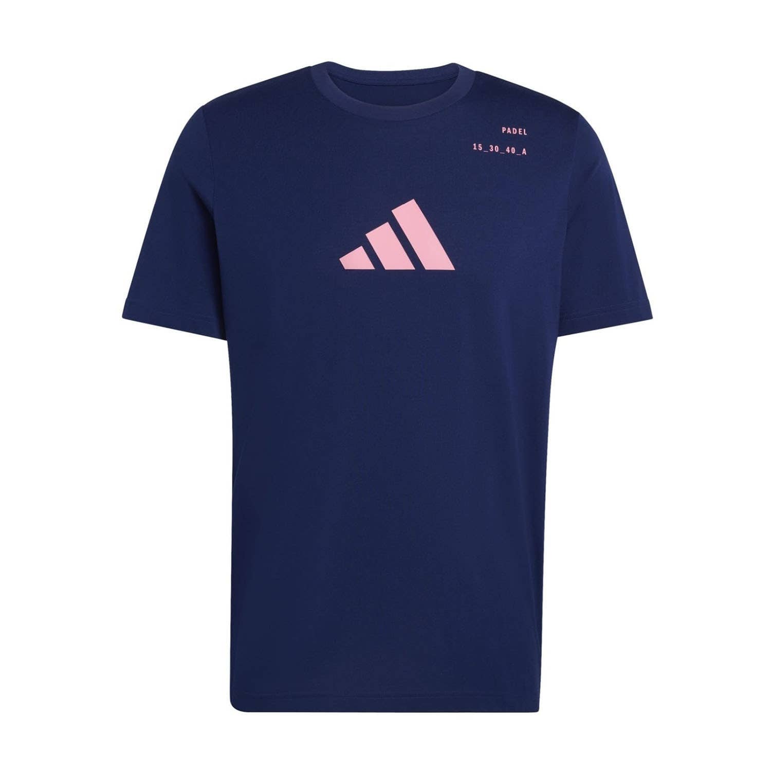CAMISETA ADIDAS GRAPHIC PADEL CATEGORY AZUL OSCURO