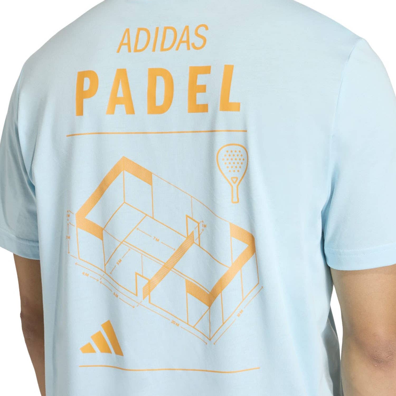 CAMISETA ADIDAS GRAPHIC PADEL CATEGORY AZUL OSCURO/ MARINO