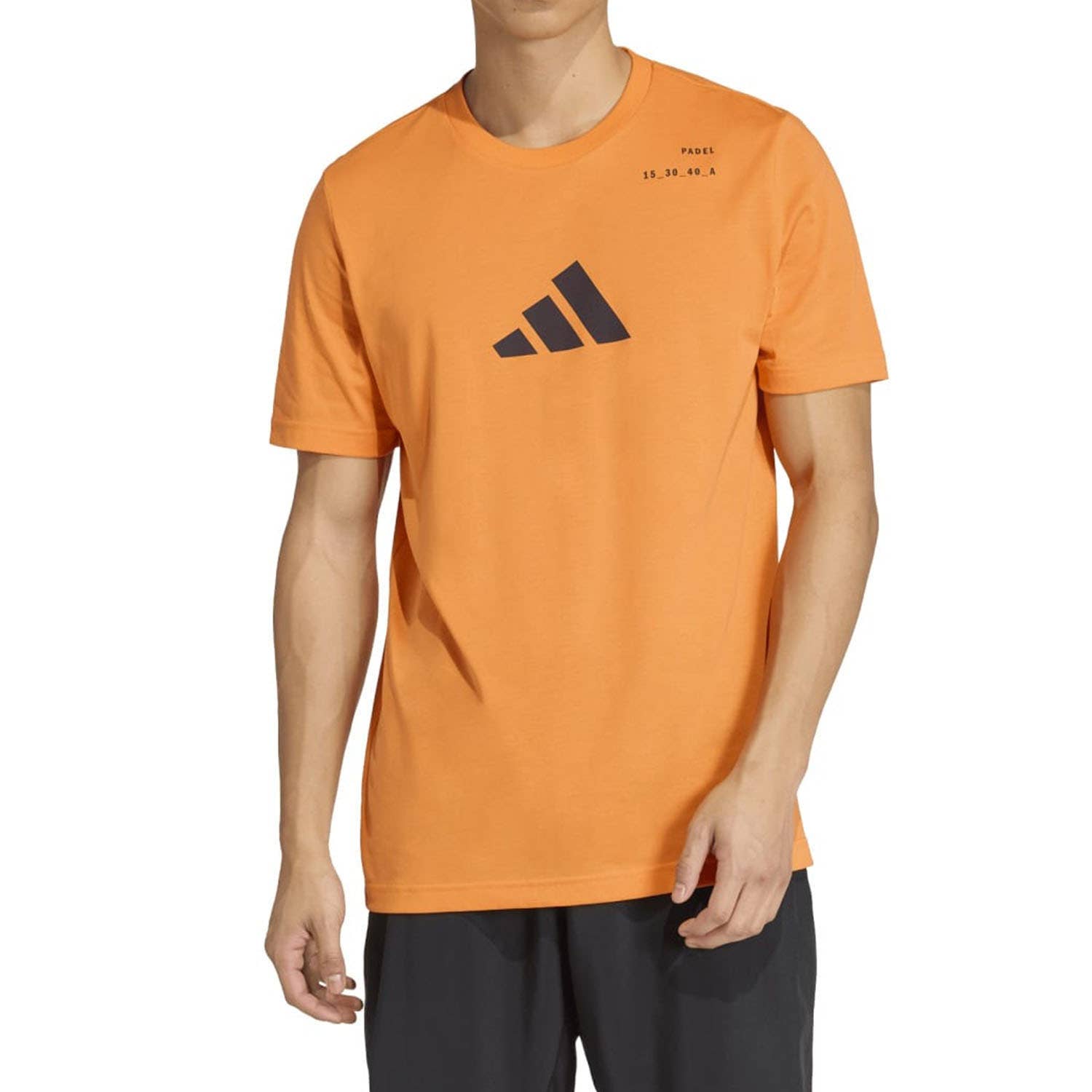 CAMISETA ADIDAS GRAPHIC PADEL CATEGORY NARANJA
