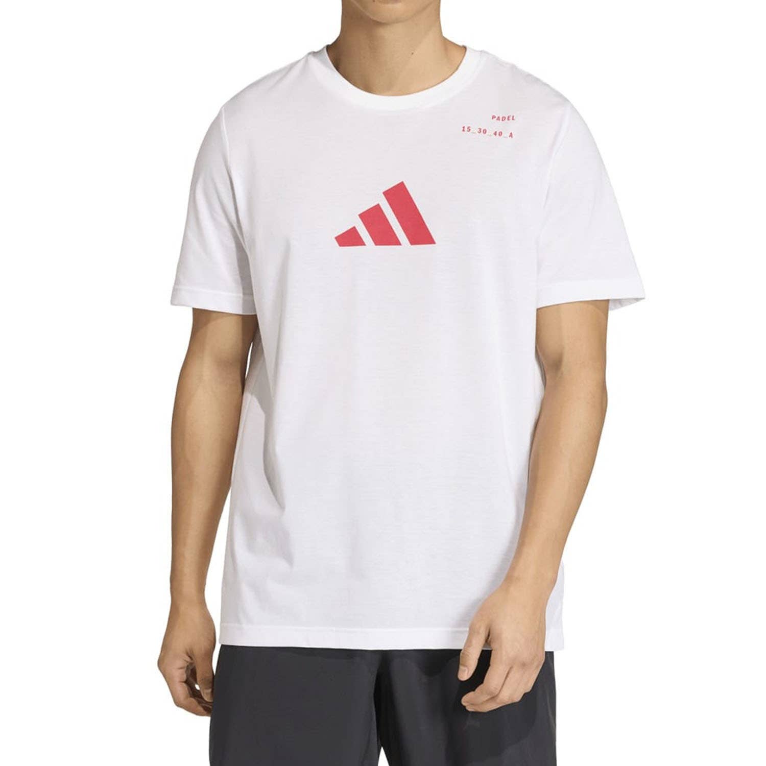 CAMISETA ADIDAS GRAPHIC PADEL CATEGORY BLANCO/ESTAMPADO