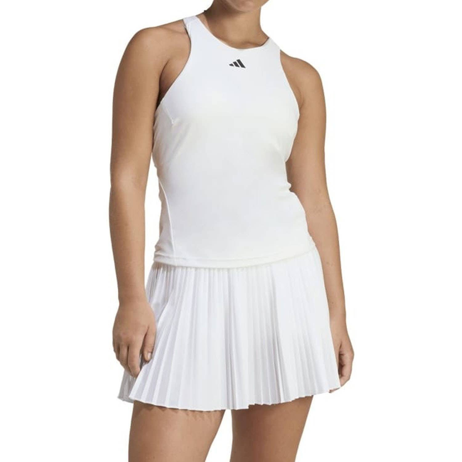 CAMISETA ADIDAS Y MUJER BLANCA/GRIS