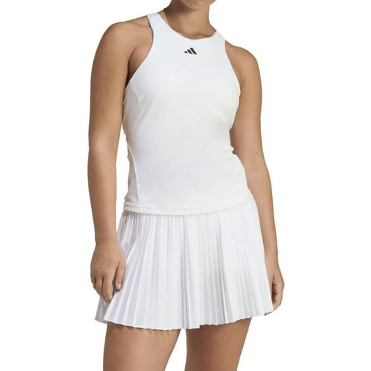 CAMISETA ADIDAS Y MUJER BLANCA/GRIS