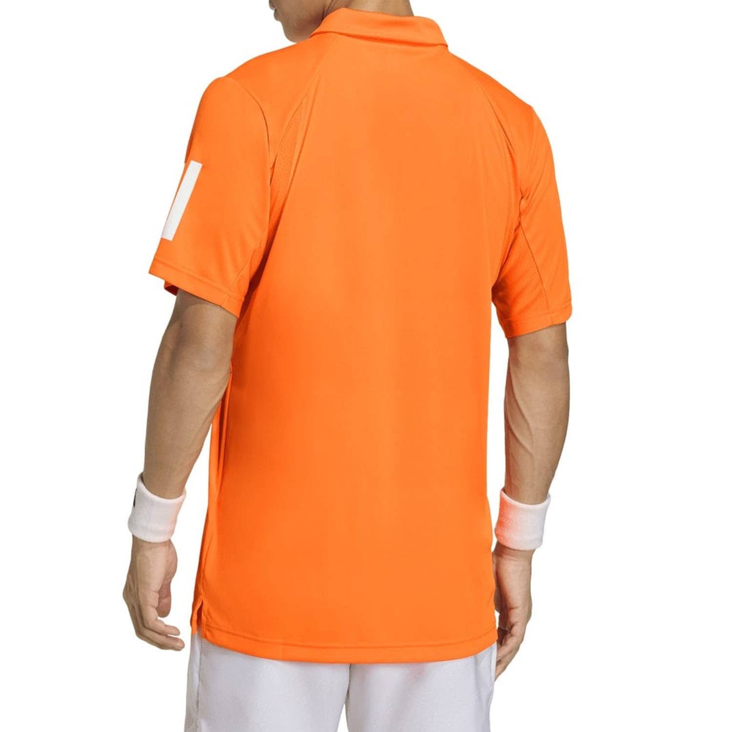 POLO ADIDAS CLUB 3 STRIPES NARANJA