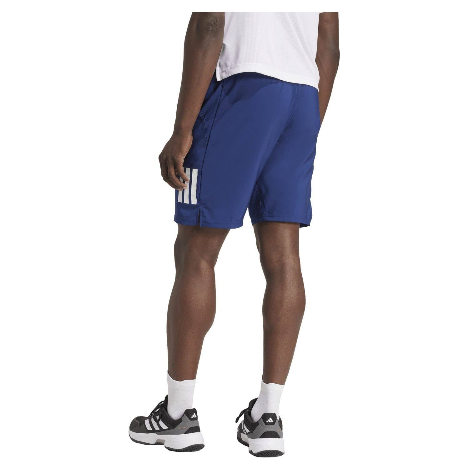 SHORT ADIDAS CLUB 9 INCH 3 STRIPES AZUL