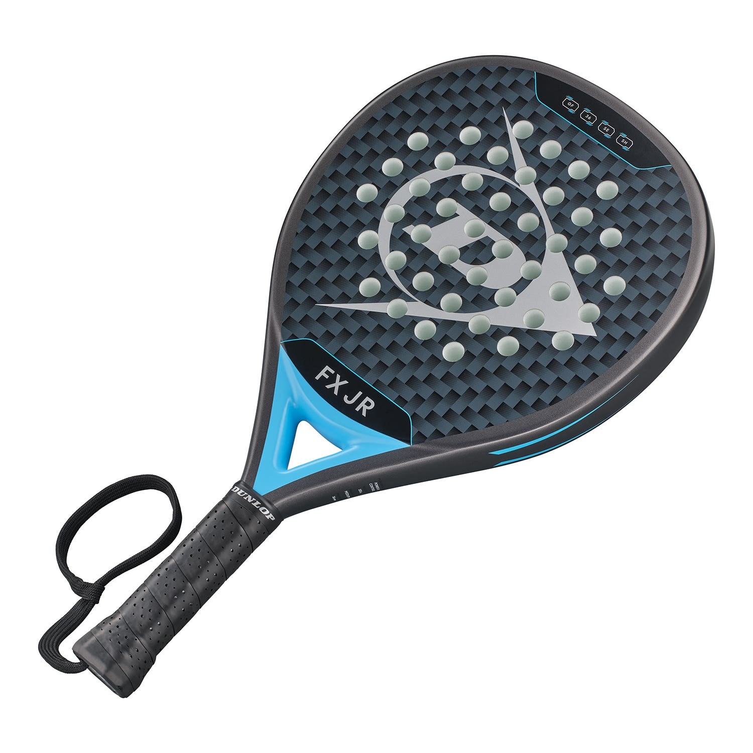 DUNLOP FX JUNIOR GUN METAL/CYAN/METALLIC SILVER