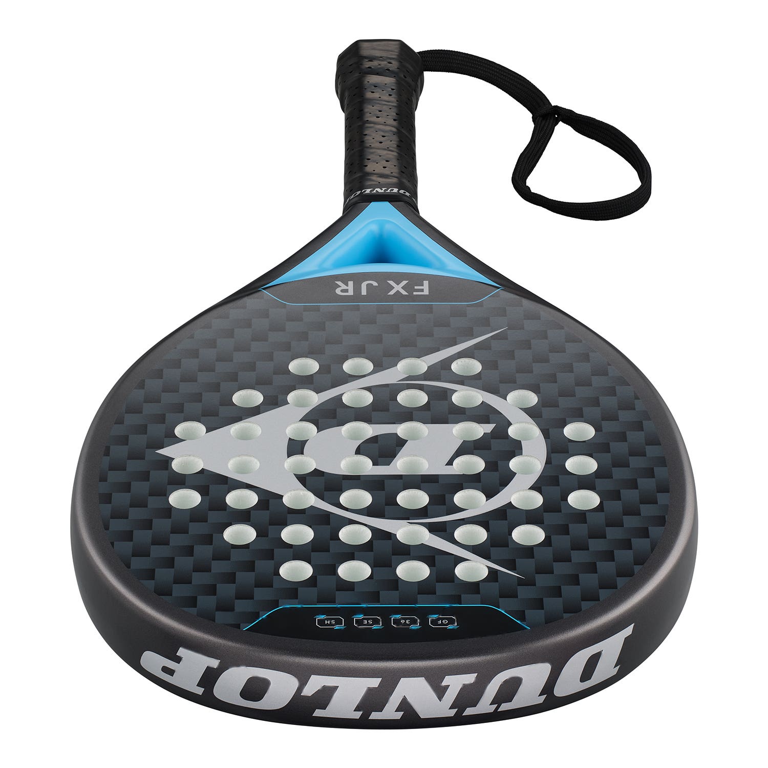 DUNLOP FX JUNIOR GUN METAL/CYAN/METALLIC SILVER