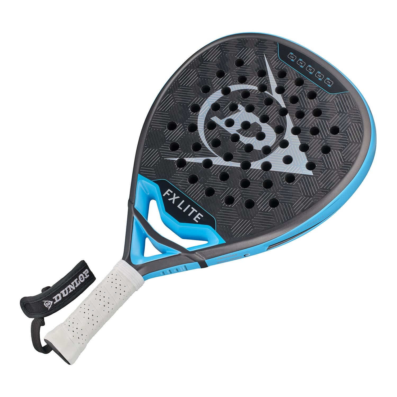 DUNLOP FX LITE GUN METAL/CYAN/METALLIC SILVER
