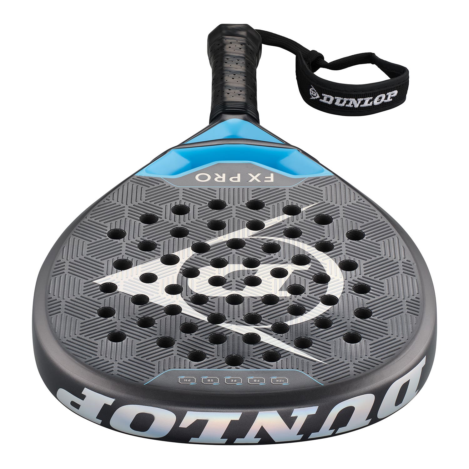 DUNLOP FX PRO GUN METAL/CYAN/METALLIC SILVER