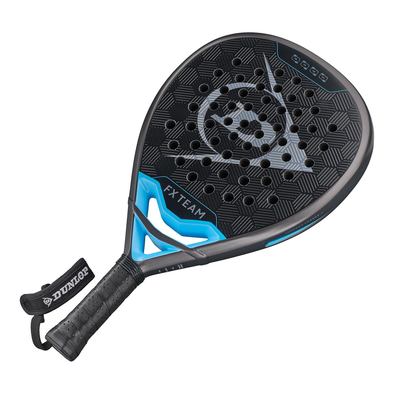 DUNLOP FX TEAM GUN METAL/CYAN/METALLIC SILVER