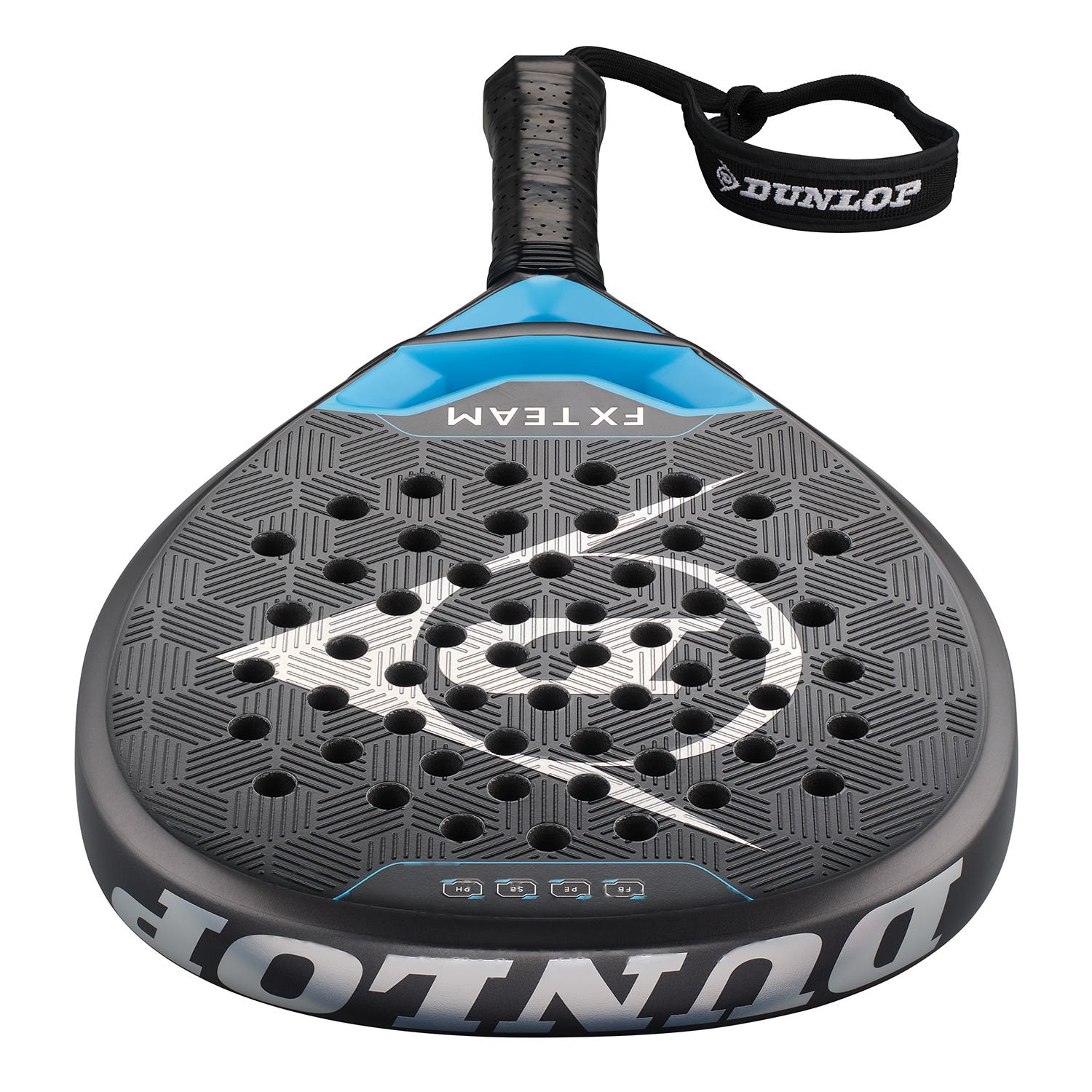 DUNLOP FX TEAM GUN METAL/CYAN/METALLIC SILVER