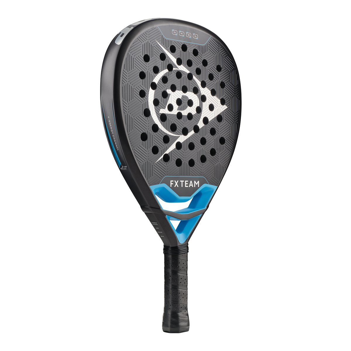 DUNLOP FX TEAM GUN METAL/CYAN/METALLIC SILVER