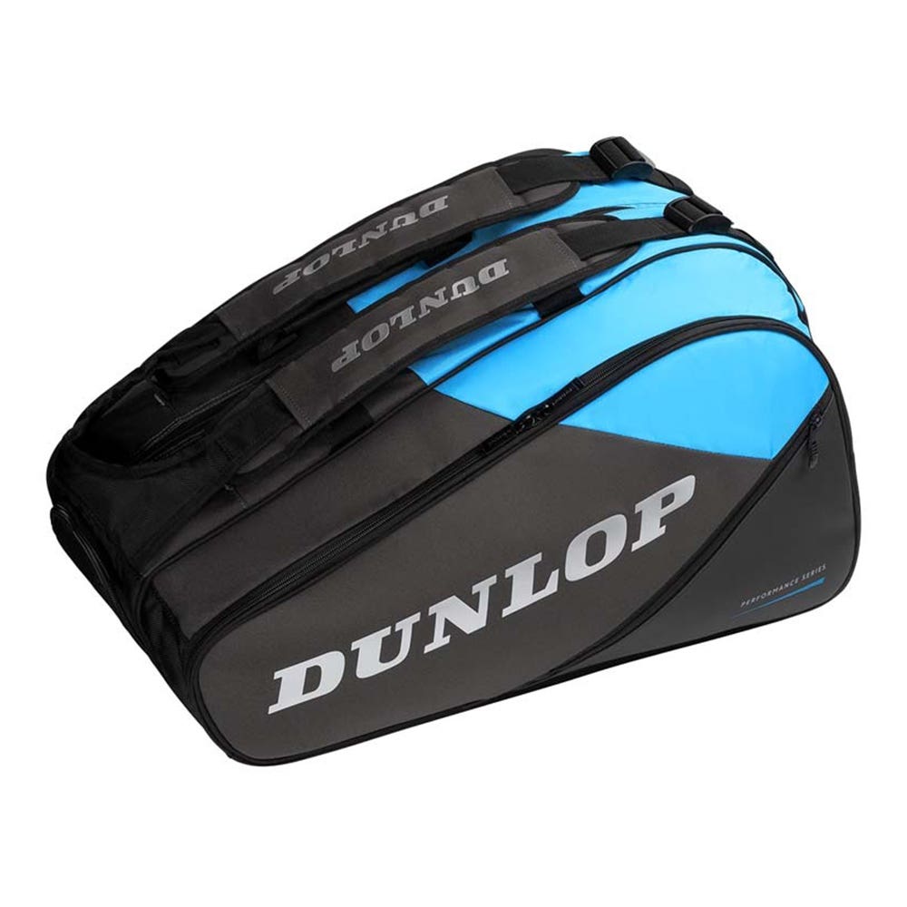 PALETERO DUNLOP FX PERFORMANCE BLACK/CYAN/GUN METAL 10369997