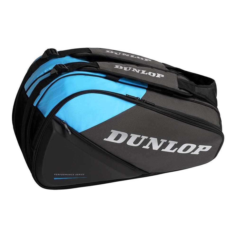 PALETERO DUNLOP FX PERFORMANCE BLACK/CYAN/GUN METAL 10369997