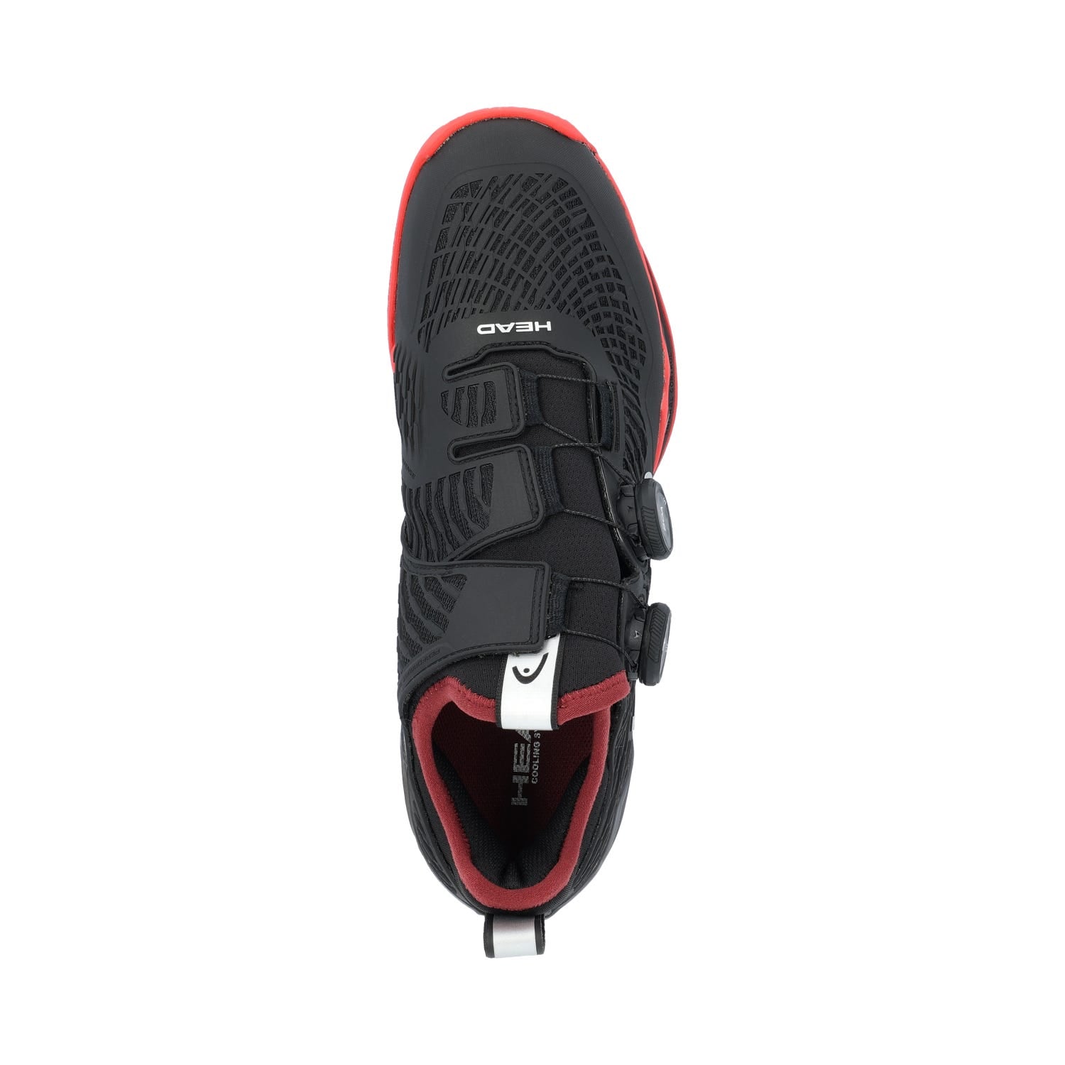 HEAD ENDURE PRO BOA CLAY NEGRO/ROJO 273016