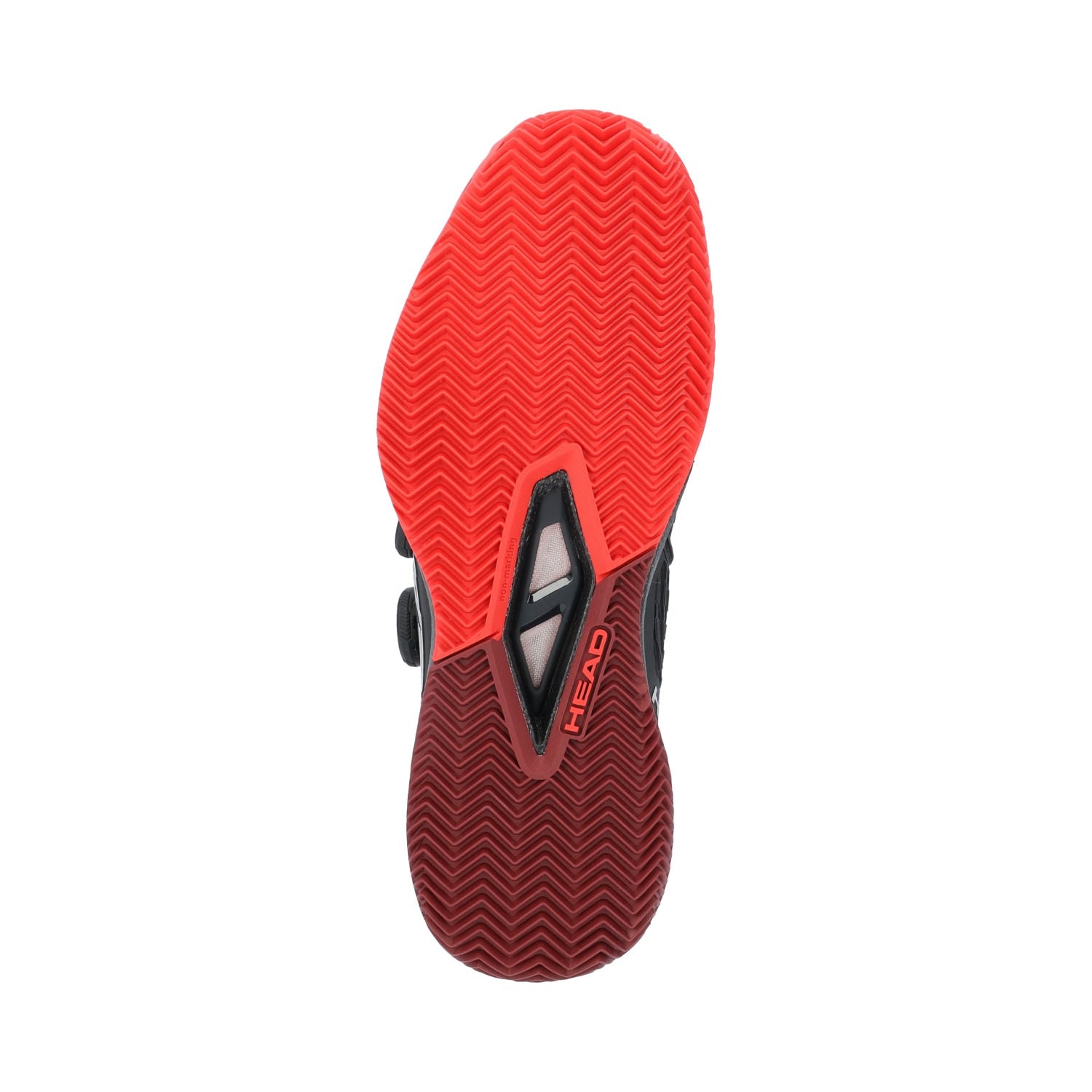 HEAD ENDURE PRO BOA CLAY NEGRO/ROJO 273016