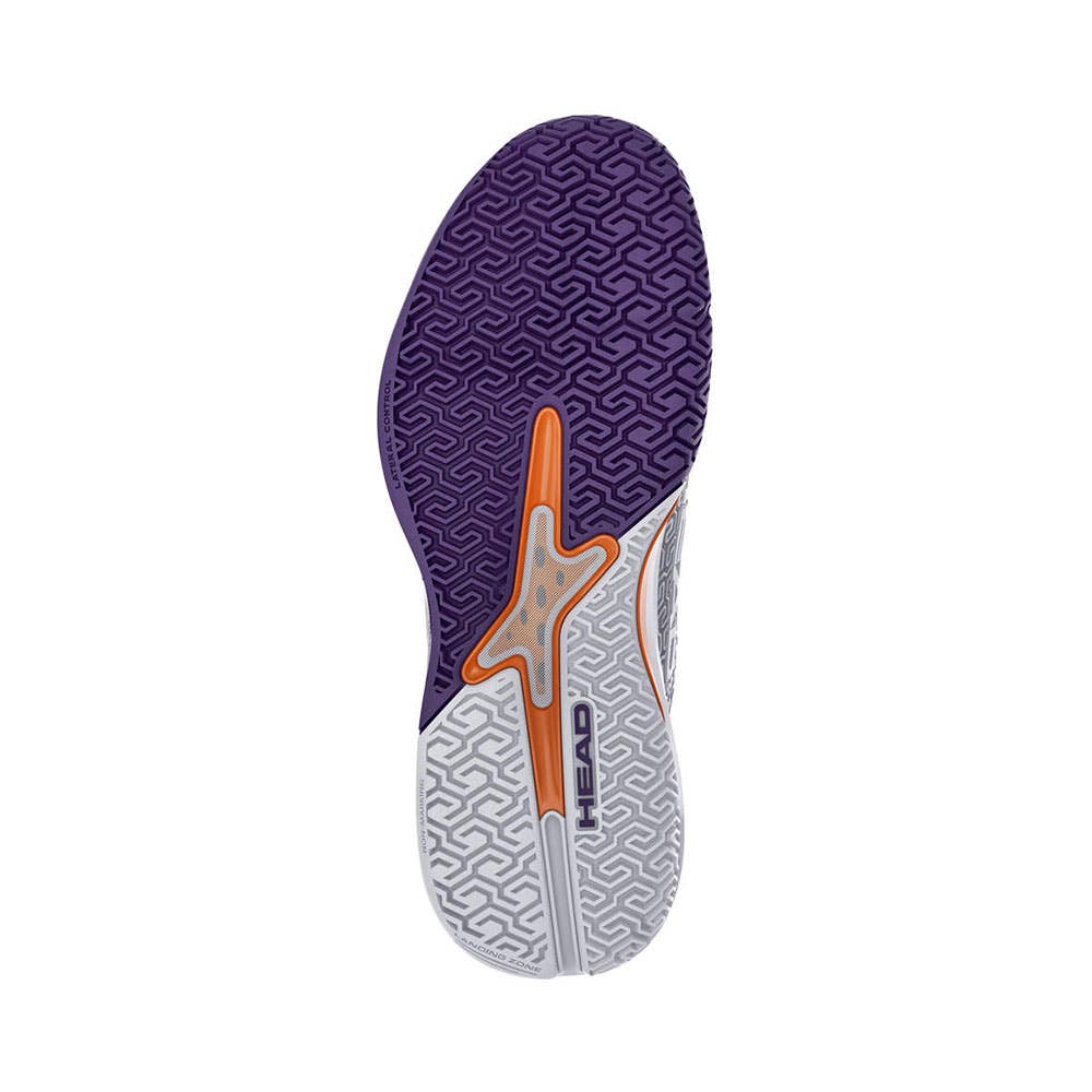 HEAD REVOLT PRO 5.0 GRIS CLARO/VIOLETA 273246