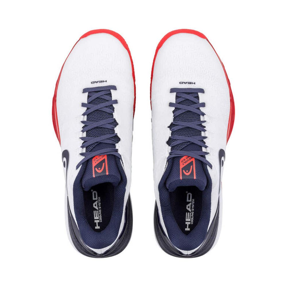 HEAD REVOLT PRO 5.0 BLANCO/AZUL MARINO/ROJO 273266
