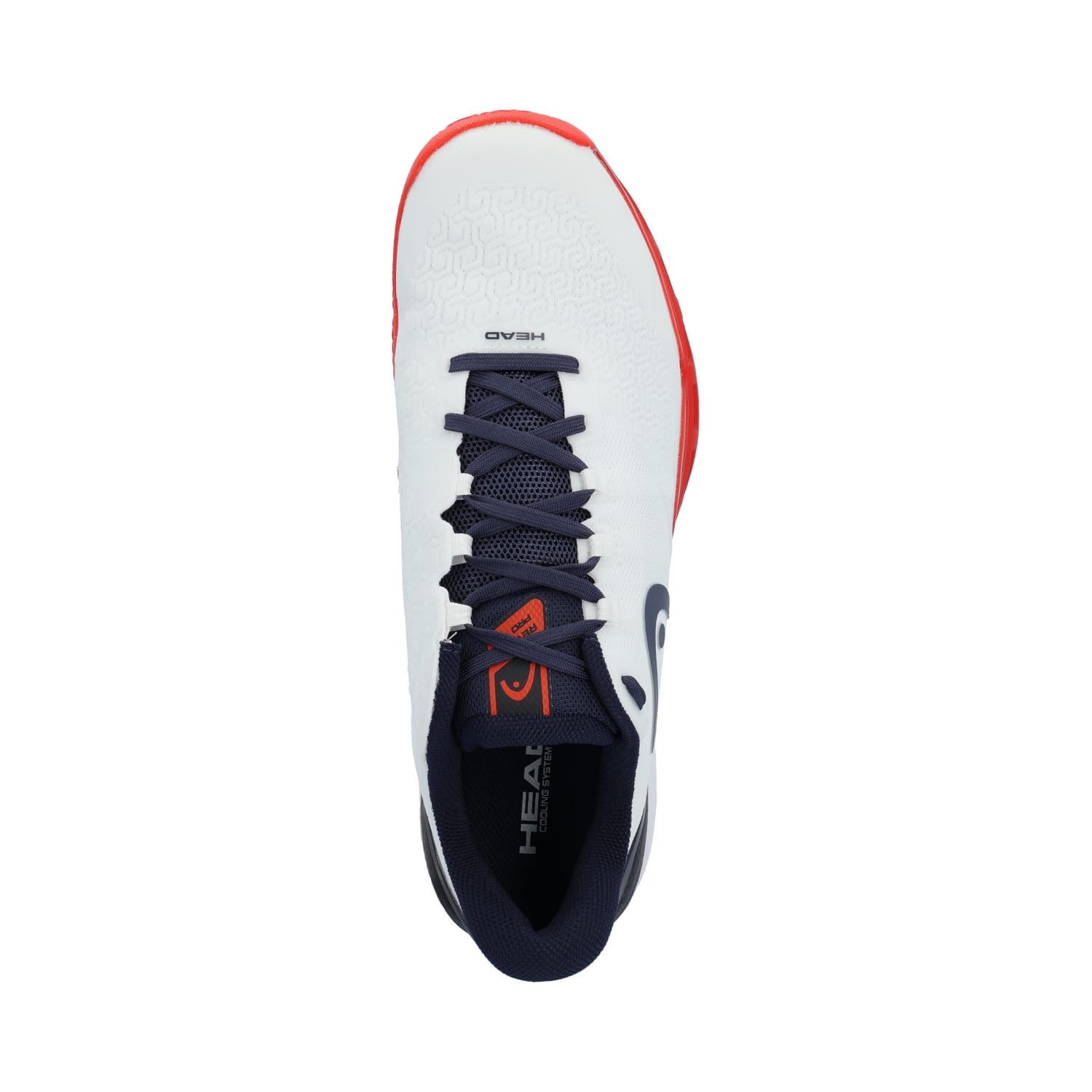 HEAD REVOLT PRO 5.0 CLAY BLANCO/ROJO 273276