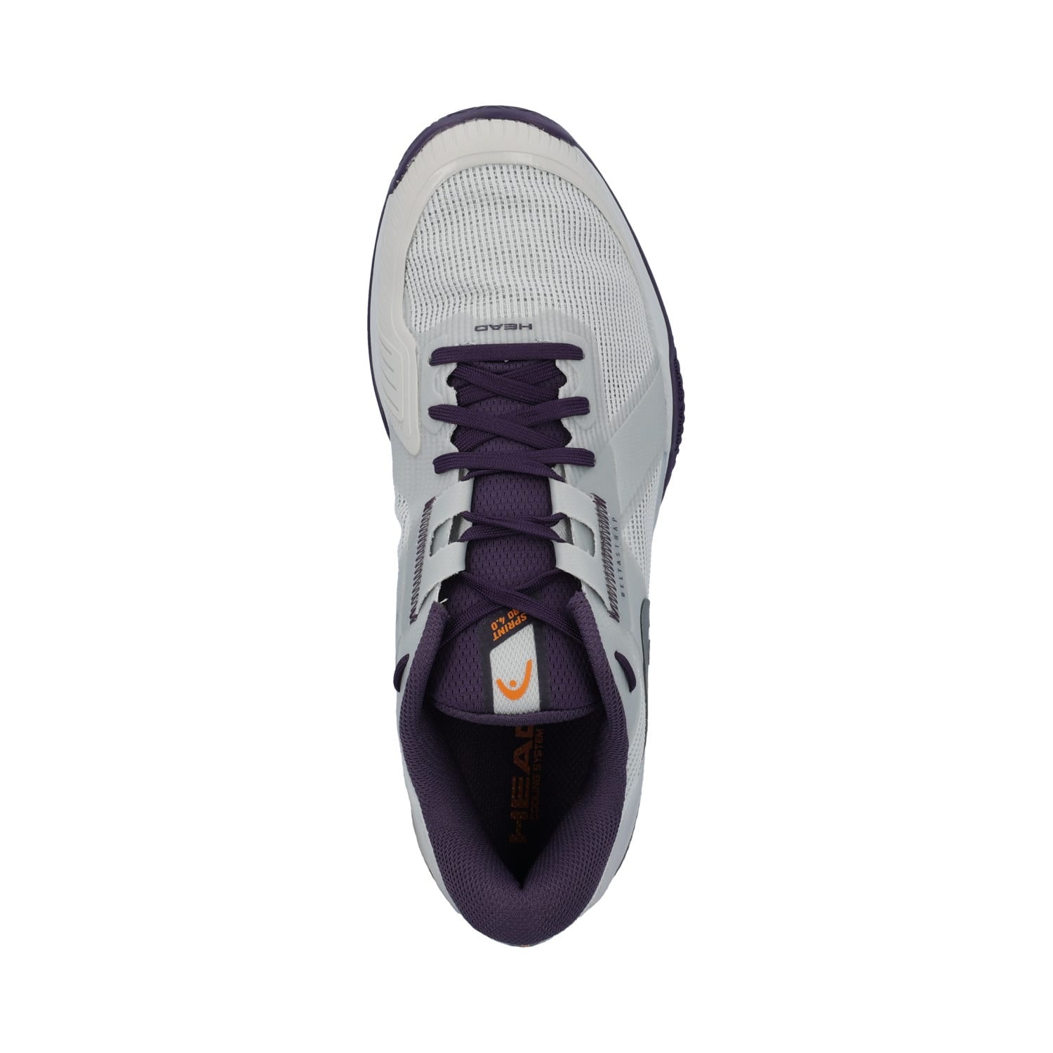 HEAD SPRINT PRO 4.0 CLAY GRIS CLARO/VIOLETA 273176