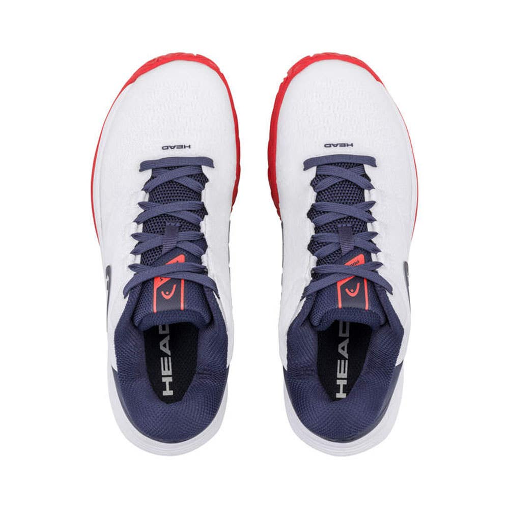 HEAD REVOLT PRO 5.0 BLANCO/AZUL MARINO/ROJO JUNIOR 275266
