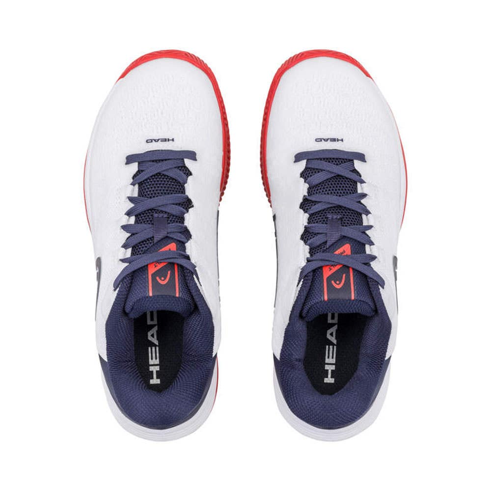 HEAD REVOLT PRO 5.0 CLAY BLANCO/AZUL MARINO 275276