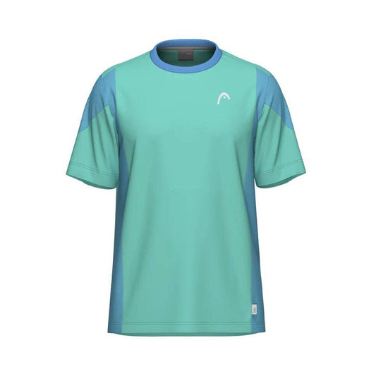 CAMISETA HEAD SLICE AZUL TURQUESA