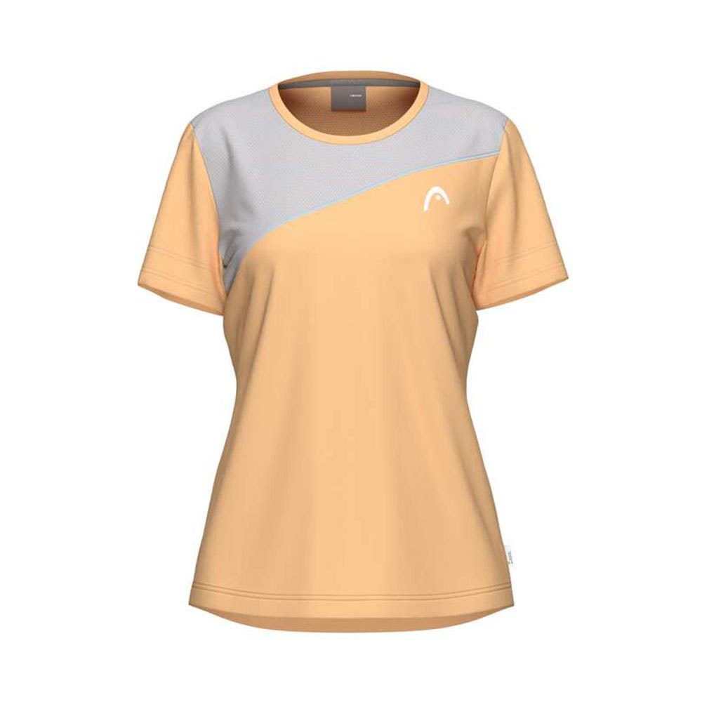 CAMISETA HEAD TIE-BREAK MUJER AMARILLO