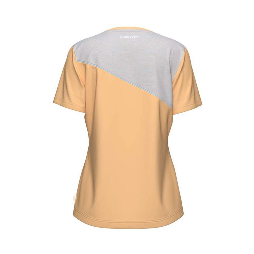 CAMISETA HEAD TIE-BREAK MUJER AMARILLO