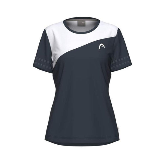 CAMISETA HEAD TIE-BREAK MUJER AZUL MARINO