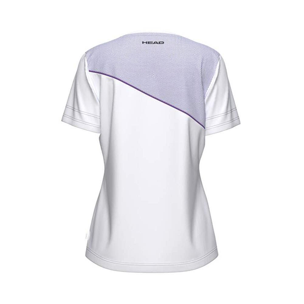 CAMISETA HEAD TIE-BREAK MUJER BLANCO