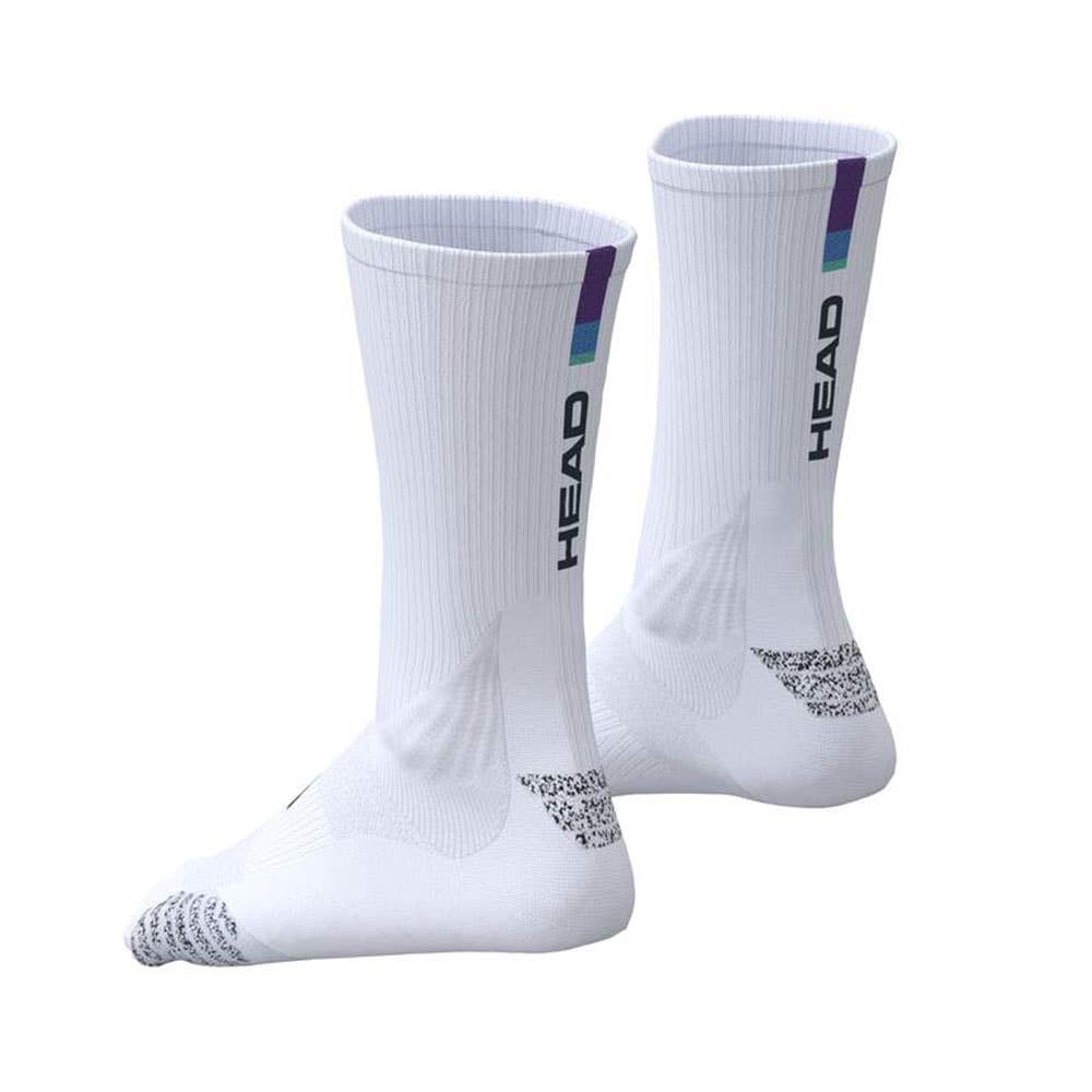 PAR DE CALCETINES HEAD CREW BLANCO/PÚRPURA