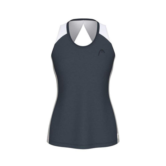 CAMISETA HEAD PETITE PLAY TECH MUJER AZUL MARINO