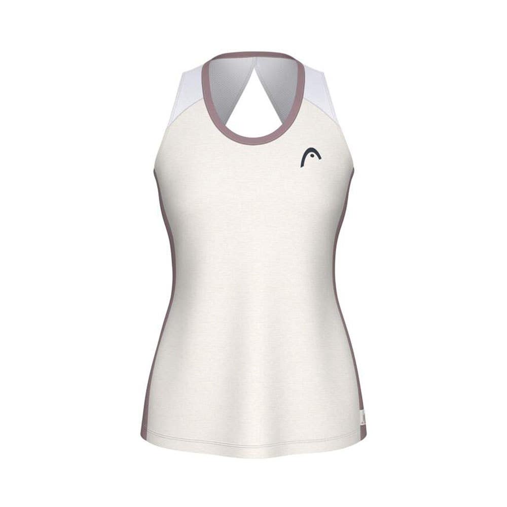 CAMISETA HEAD PETITE PLAY TECH MUJER BLANCO