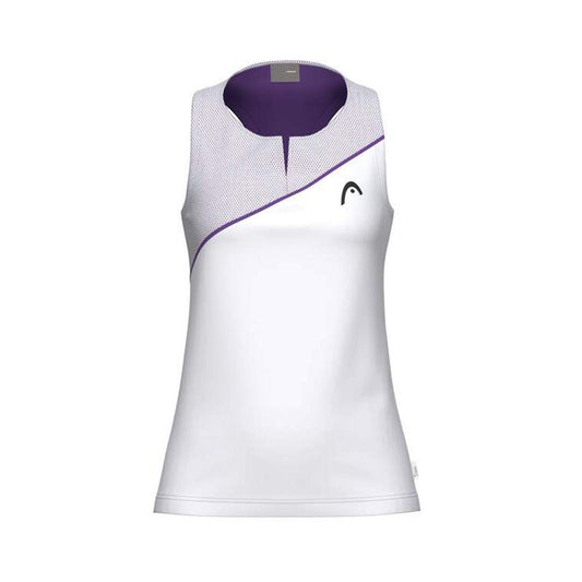 CAMISETA SIN MANGAS HEAD SPIRIT MUJER BLANCO