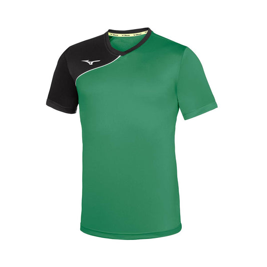 CAMISETA MIZUNO TEAM TRAD SHUKYU NEGRO/VERDE