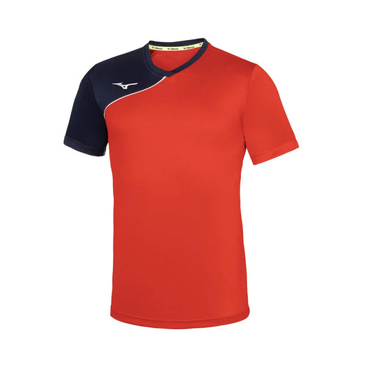 CAMISETA MIZUNO TEAM TRAD SHUKYU ROJO