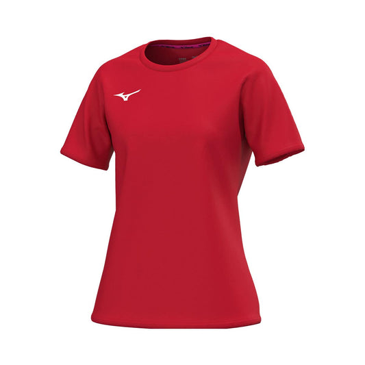 CAMISETA MIZUNO TEAM MUJER ROJO
